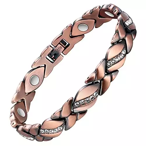 Copper Crystal Bracelet